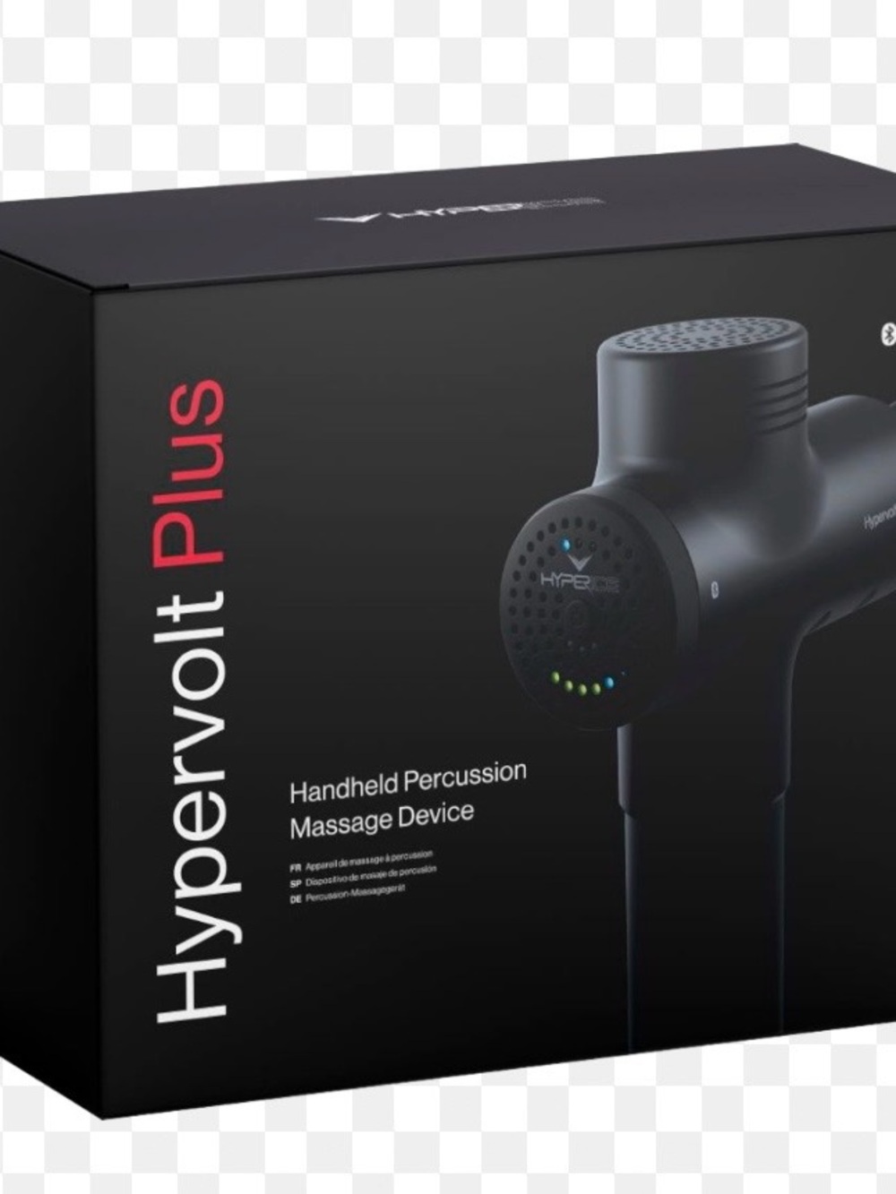 Hypervolt Plus Handheld Percussion Massage Device - Black